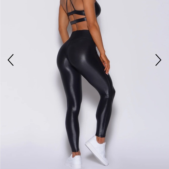 Bombshell Sportswear Gloss Leggings, Black - Picture 2 of 12